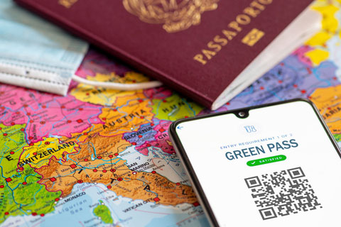 Green pass Unione Europea