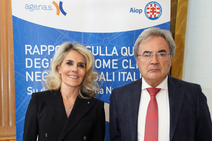 Barbara Cittadini, Presidente nazionale Aiop e Domenico Mantoan, Direttore Generale Agenas