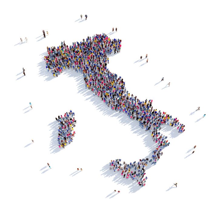 ITALIA GENTE PERSONE CALO DEMOGRAFICO