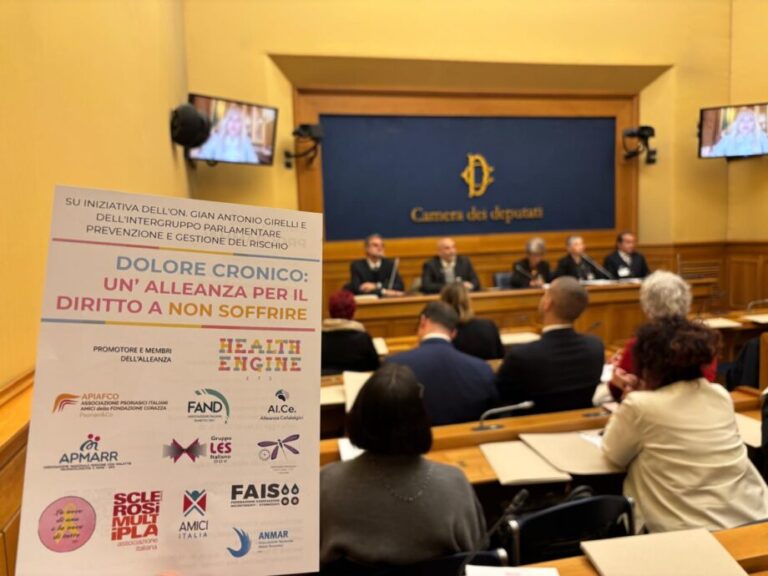 Dolore cronico, 15 anni di silenzio: nasce l’Alleanza per il diritto a non soffrire