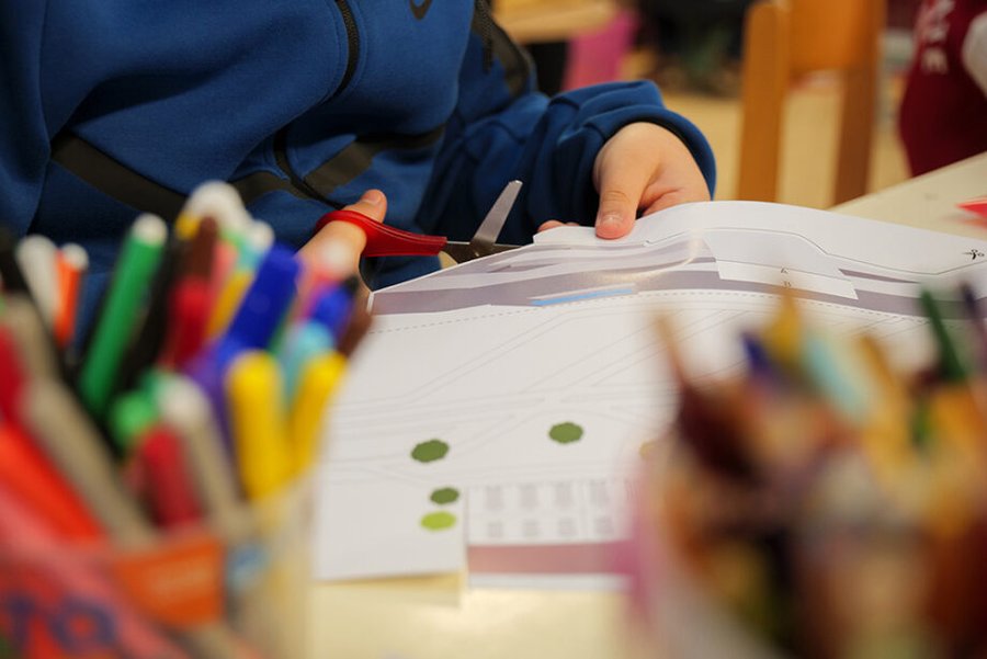 LABORATORIO MAXXI al BAMBINO GESU'